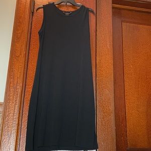 Express Black Sleeveless Dress size 13/14.  18” pit to pit 40” Mint Stretchy